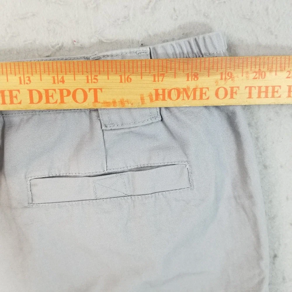 Guide Gear Cargo Shorts Mens 38 Gray Cotton Canvas Utility Tactical Outdoor 6in